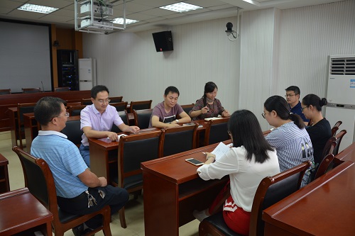 bw必威阿森纳教工党支部开展习近平总书记“7. 26”讲话精神学习研讨活动